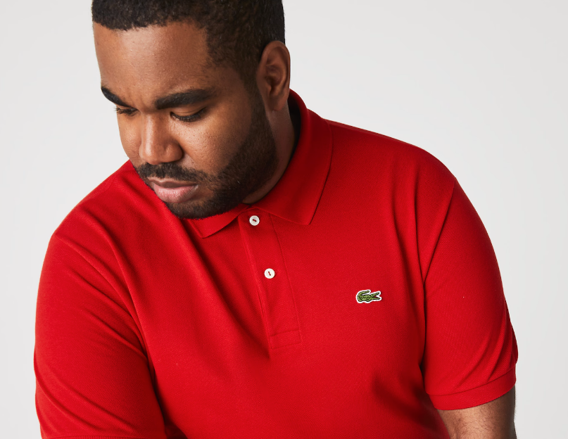 Polo de piqué modelo exclusivo de corte clásico Lacoste 27. Polo piqué cuello camisero Lacoste 27